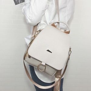 White Stylish Backpack